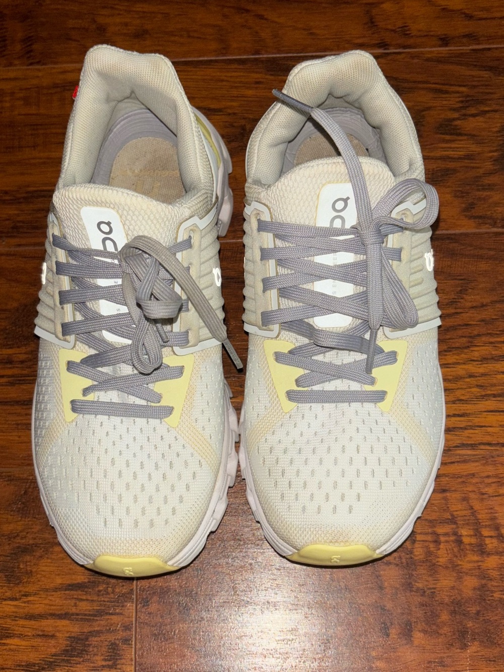 ON Running Cloudswift 2.0 Running Shoes White Yellow Limelight On Cloud Sneakers - Picture 6 of 9